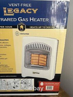 Dyna-Glo 10,000 BTU Natural Gas Infrared Vent Free Wall Heater New