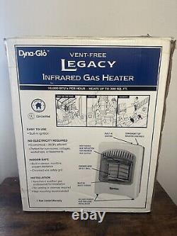 Dyna-Glo 10,000 BTU Natural Gas Infrared Vent Free Wall Heater New
