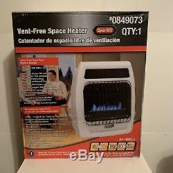 Dyna-Glo 10,000 BTU Propane Or Natural gas Blue Flame Vent Free Wall Heater