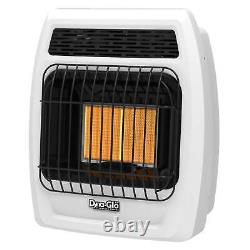 Dyna-Glo 12,000 BTU Natural Gas Infrared Vent Free Thermostatic Wall Heater