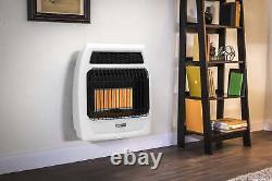 Dyna-Glo 18,000 BTU Natural Gas Infrared Vent Free Thermostatic Wall Heater USA