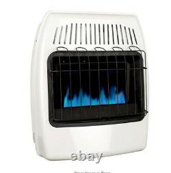 Dyna-Glo 20000BTU Natural Gas Vent free blue flame Wall Heater with control knob