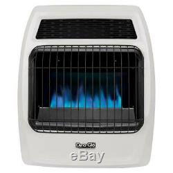 Dyna-Glo 20,000 BTU Blue Flame Vent Free Natural Gas Thermostatic Wall Heater