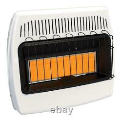 Dyna Glo 30000BTU Wall Heater Vent Free Infrared LP Variable Heat Manual Control
