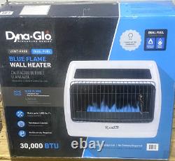 Dyna-Glo 30000-BTU Indoor Vent-Free Duel Fuel Heater Blue Flame NG or Propane