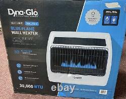 Dyna-Glo 30000-BTU Indoor Vent-Free Duel Fuel Heater Blue Flame NG or Propane