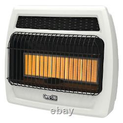 Dyna-Glo 30000 BTU Natural Gas Infrared Vent Free Thermostatic Wall Heater Home