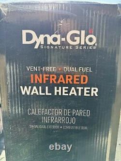 Dyna-Glo 30000-BTU Wall Mount Dual Fuel IR30DTL-2 Propane/Natural gas Vent Free
