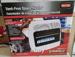 Dyna-Glo 30,000 BTU Blue Flame Thermostatic Garage Vent Free Wall Heater White