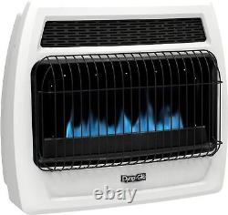 Dyna-Glo 30,000 BTU Natural Gas Blue Flame Thermostatic Vent Free Wall Heater