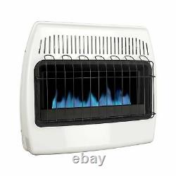 Dyna-Glo 30,000 BTU Natural Gas Blue Flame Vent Free Wall Heater, White