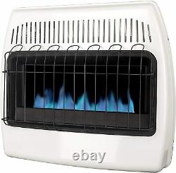 Dyna-Glo 30,000 BTU Vent Free Natural Gas Blue Flame Wall Heater White