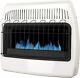 Dyna-glo 30,000 Btu Vent Free Natural Gas Blue Flame Wall Heater White