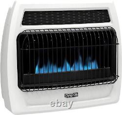 Dyna-Glo BFSS30NGT-4N 30,000 BTU Natural Gas Blue Flame Thermostatic Vent Free W