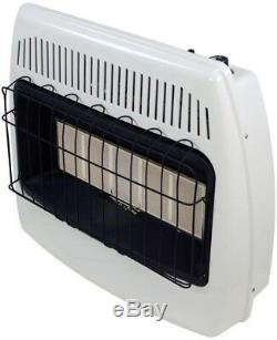 Dyna Glo Gas Wall Heater Liquid Propane Indoor Heating Infrared Vent Free White