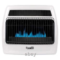 Dyna Glo Natural Gas Thermostatic Wall Heater 30,000 BTU Blue Flame Vent Free