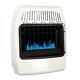 Dyna-glo Natural Gas Wall Heater 20k Btu Vent Free Blue Flame Three Heat Setting