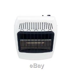 Dyna-Glo Natural Gas Wall Heater 20,000 BTU Blue Flame Vent Free Space Heater