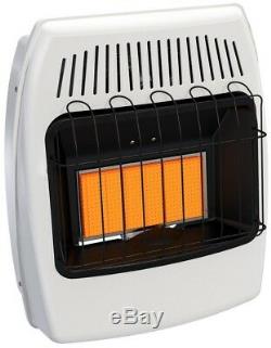 Dyna-Glo Wall Heater 18000 BTU Infrared Vent Free Natural Gas Variable Knob