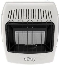 Dyna-Glo Wall Heater 18000 BTU Infrared Vent Free Natural Gas Variable Knob