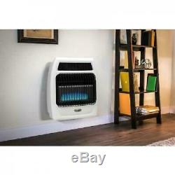 Dyna-Glo Wall Heater 20,000 BTU Vent Free Blue Flame Thermostatic