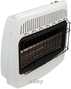 Dyna-Glo Wall Heater Blue Flame Vent Free Natural Gas 30,000 BTU Variable Power