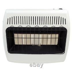 Dyna-Glo Wall Heater Infrared Liquid Propane Vent Free 30000 BTU Surface Mounted