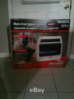 Dyna-glo Dual Fuel Blue Flame Vent Free Space Heater Floor/Wall Mount30,000 BTU
