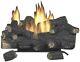 Emberglow Savannah Oak 24 In. Vent-free Natural Gas Fireplace Logs With Remote
