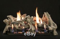 Empire 24 Refractory Driftwood Log Set Vent Free Remote Ready Natural Gas