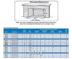 Empire 24 Vent-Free Slope Glaze Gas Burner with Manual Valve (Burner Only)