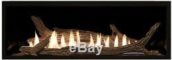 Empire Boulevard 48 Vent-Free Linear Fireplace VFLB48 with Remote- Electronic Ign
