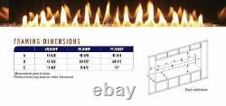 Empire Boulevard Vent Free 36 Linear Gas Fireplace PACKAGE DEAL