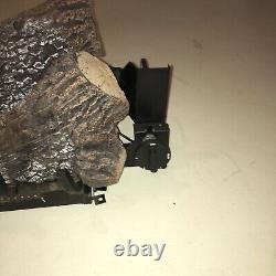 Empire Ceramic Fiber Log Set with Vent-Free Burner, 5-piece, 24-inch, Natural Gas