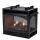 Empire Premium 36 Vent-free See Thru Mv Fireplace Natural Gas