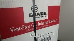Empire SR-10T Infrared Vent-Free Gas Heater 10,000 BTU NATURAL GAS