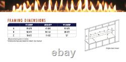 Empire WMH Boulevard Linear 48 Vent-Free Fireplace VFLB48FP30N
