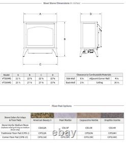 Empire WMH Spirit Steel Vent Free Gas Stove NG, VFD30MS30FN