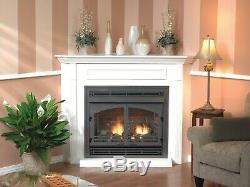 Empire White Mountain Vail Vent Free Fireplace Premium 36 IP Natural Gas