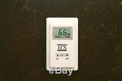 Empire White Mountain Vail Vent Free Fireplace Premium 36 Thermostat Natural Gas