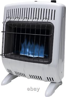 F299720 Vent-Free 20,000 BTU Blue Flame Propane Heater, Multi
