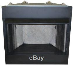 Firebox Fireplace Insert Vent-Free Mesh Screen Dual Fuel Natural Gas Propane