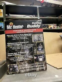Gas Heater Mr. Heater MH12HB Hunting Buddy Portable Propane 6000 to 12000 BTU
