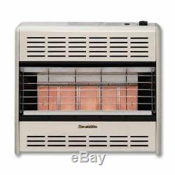 HearthRite 30000 Btu Vent Free Radiant Natural Gas Heater With Thermostat HR30TN