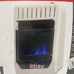 HearthSense Gas Wall Heater 10000-Btu. Vent Free, Blue Flame