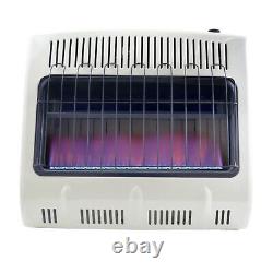 Heater 30000 BTU Vent Free Blue Flame Natural Gas Heater For Use Natural Gas US