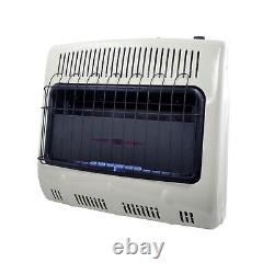 Heater 30000 BTU Vent Free Blue Flame Natural Gas Heater For Use Natural Gas US
