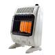 Heater Natural Gas Vent-free Radiant Propane Handle Portable Indoor Outdoor New
