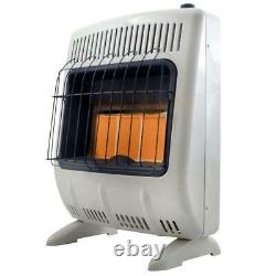 Heatstar 20,000 Btu Vent Free Radiant Natural Gas Heater With Thermostat And