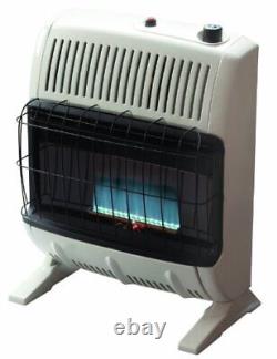 Heatstar Ventfree Natural Gas Heater with Thermostat HSVFB20NGBT, Blue Flame 20K